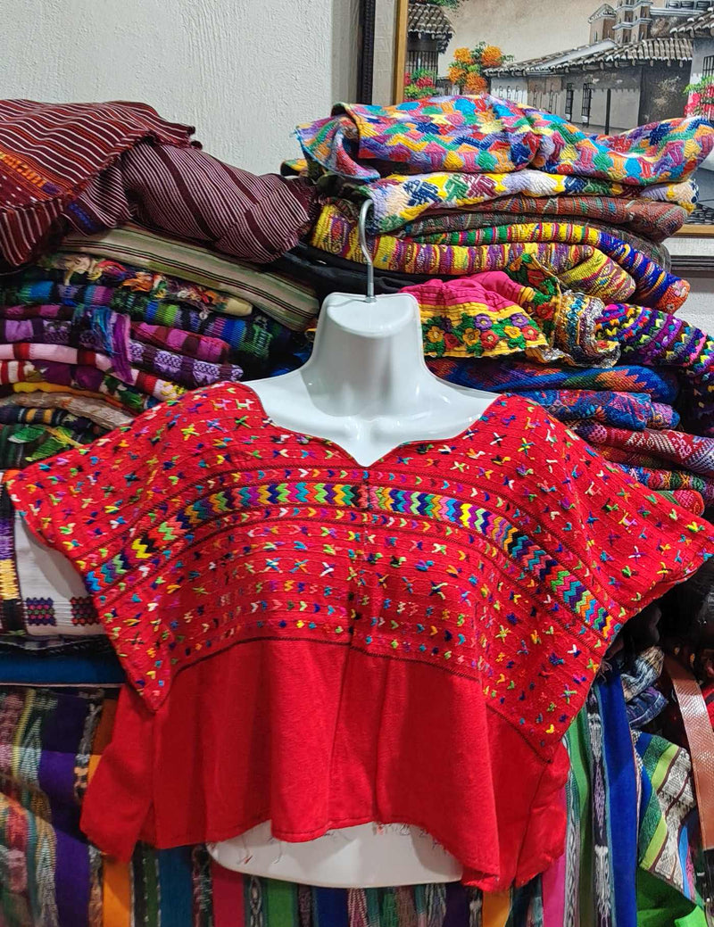 Geometric San Lucas Huipil #7-521