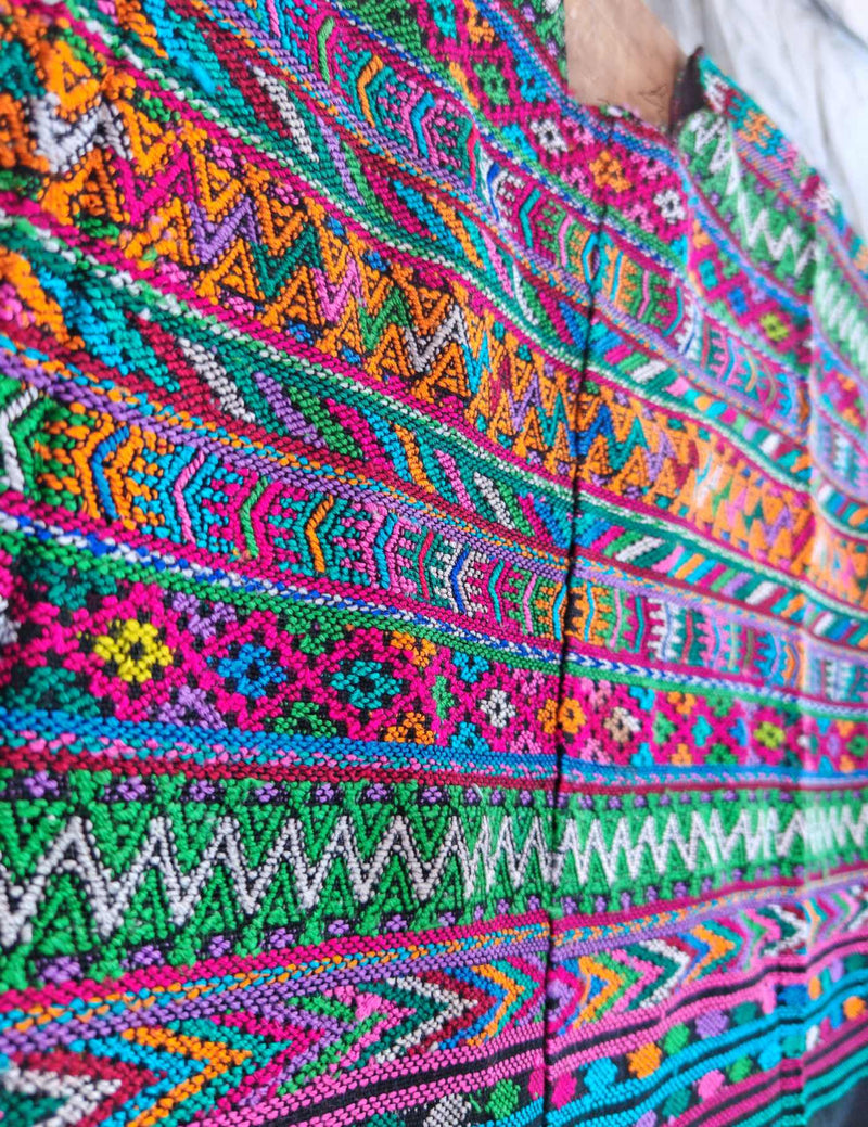 San Martin Jilotepeques, geometric San Martín jilotepeques Huipil #7-530