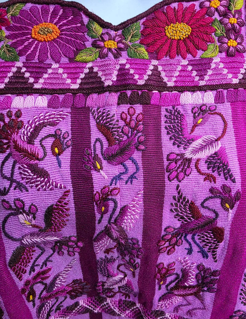 Pink Quetzales Santiago Huipil #7-541