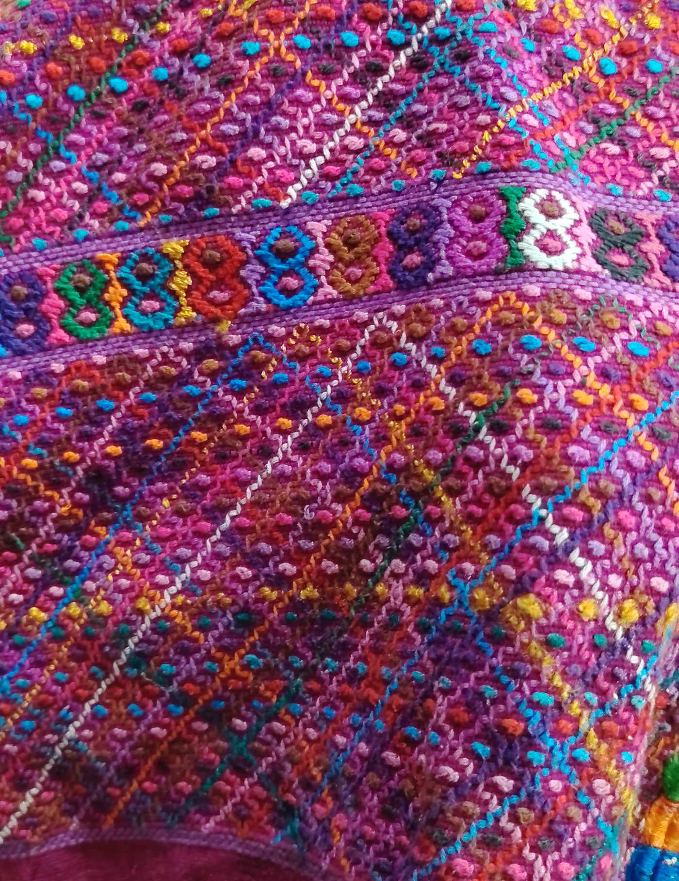Berry Geometric San Lucas Tolimán Huipil #7-559