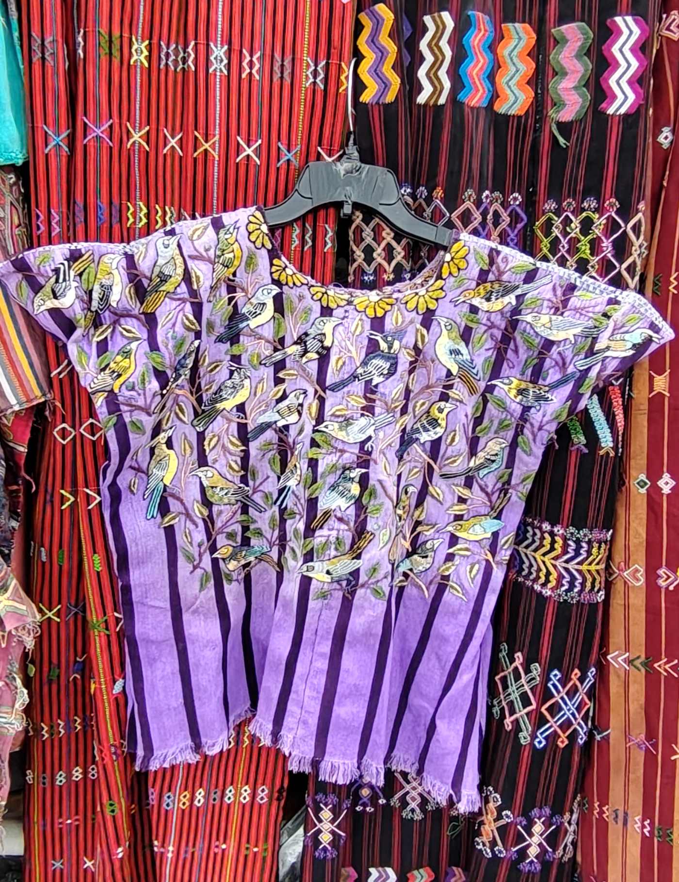 Lilac Santiago Huipil #8-20