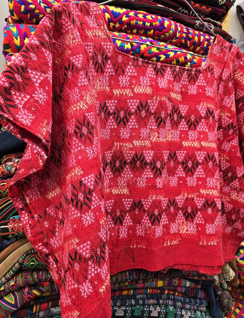 Red Cobán Huipil #8-40