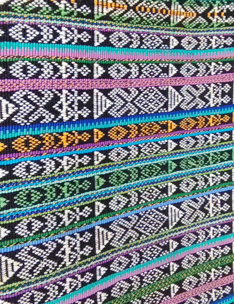 Pink and Green Totonicapán Corte #8-121