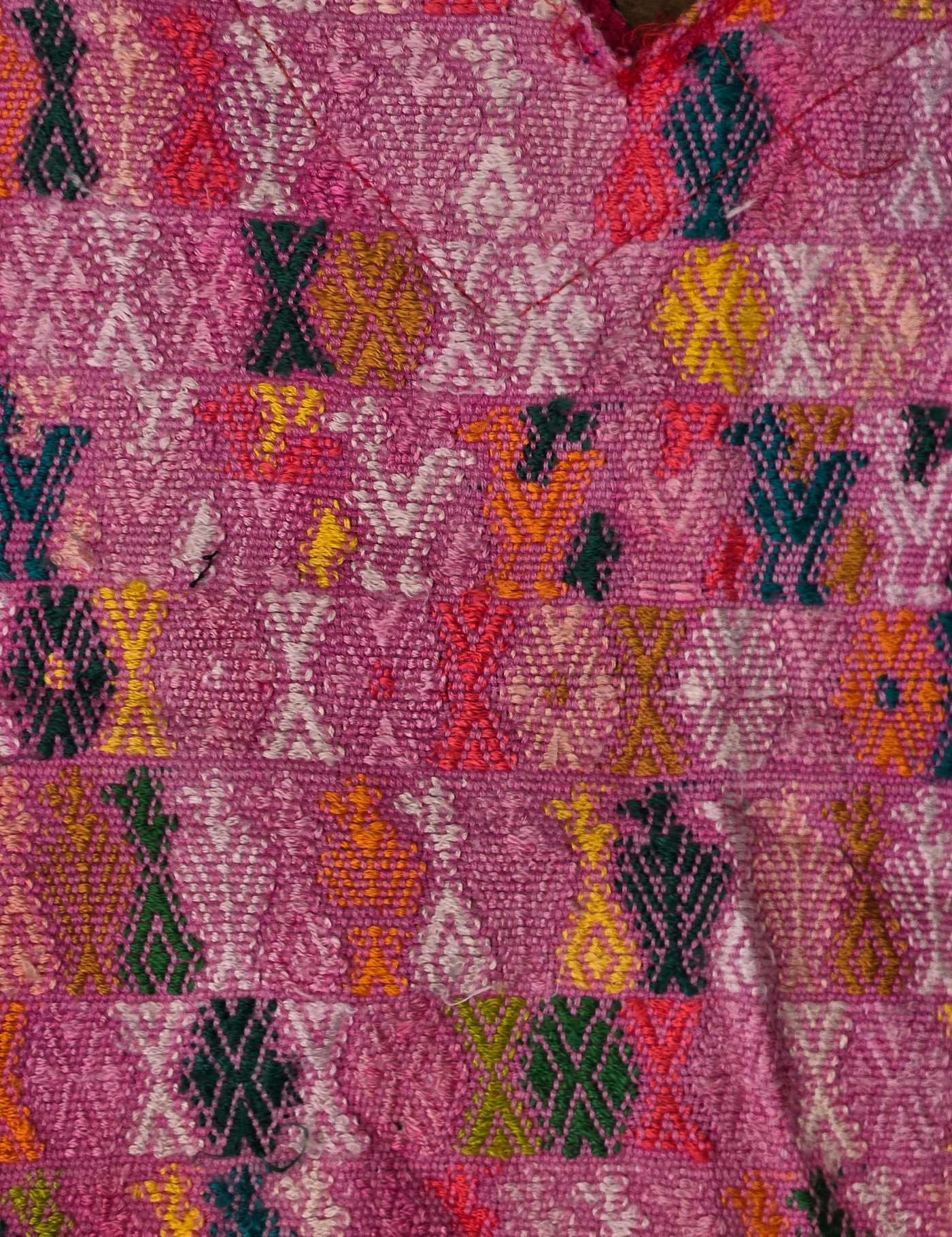 Lolly Pink Cobán Huipil #8-131