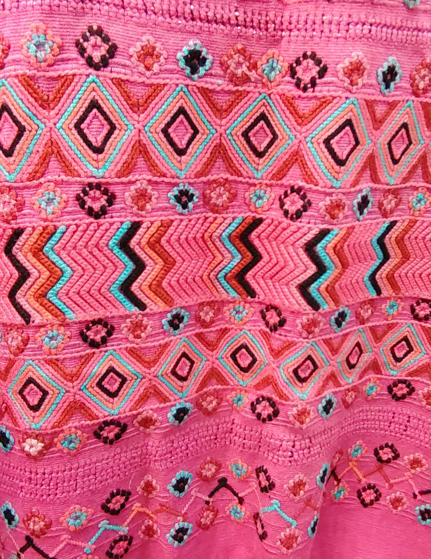 Lolly Pink Colotenango Huipil #8-217
