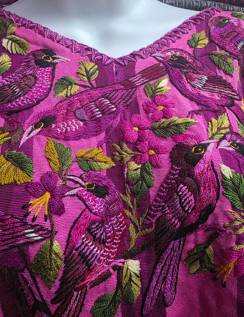 Hot Pink Santiago Huipil #8-264