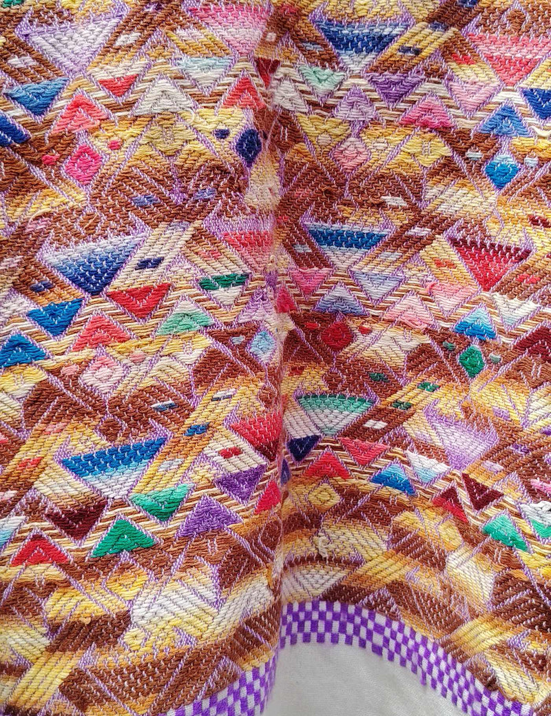 Colourful Geometric SAN marcos Huipil #8-289