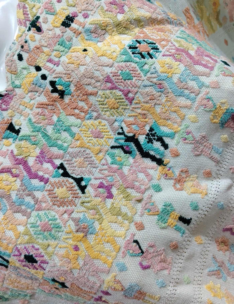 Pale Mint Cobán Huipil #8-317