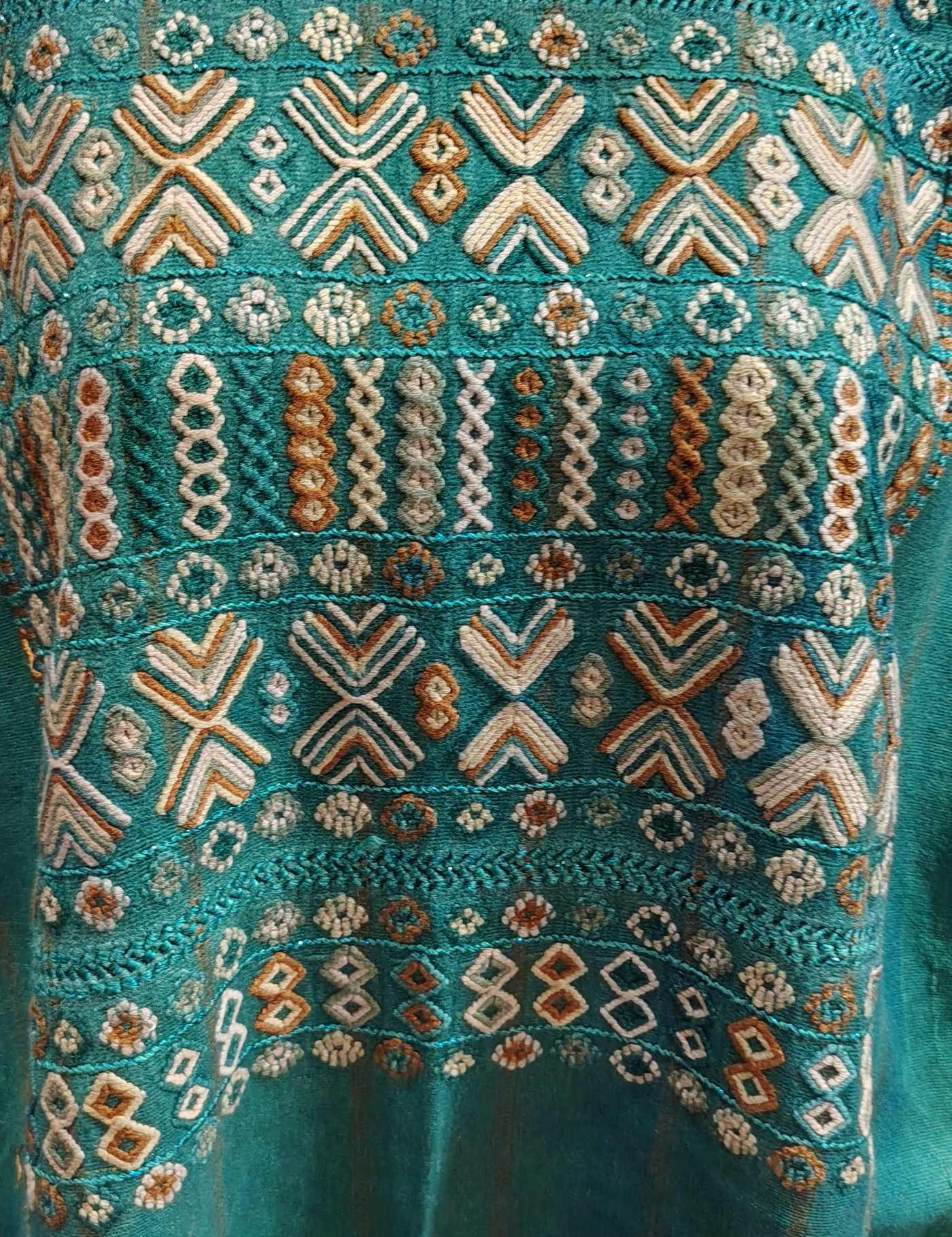 Turquoise Colotenango Huipil #8-321