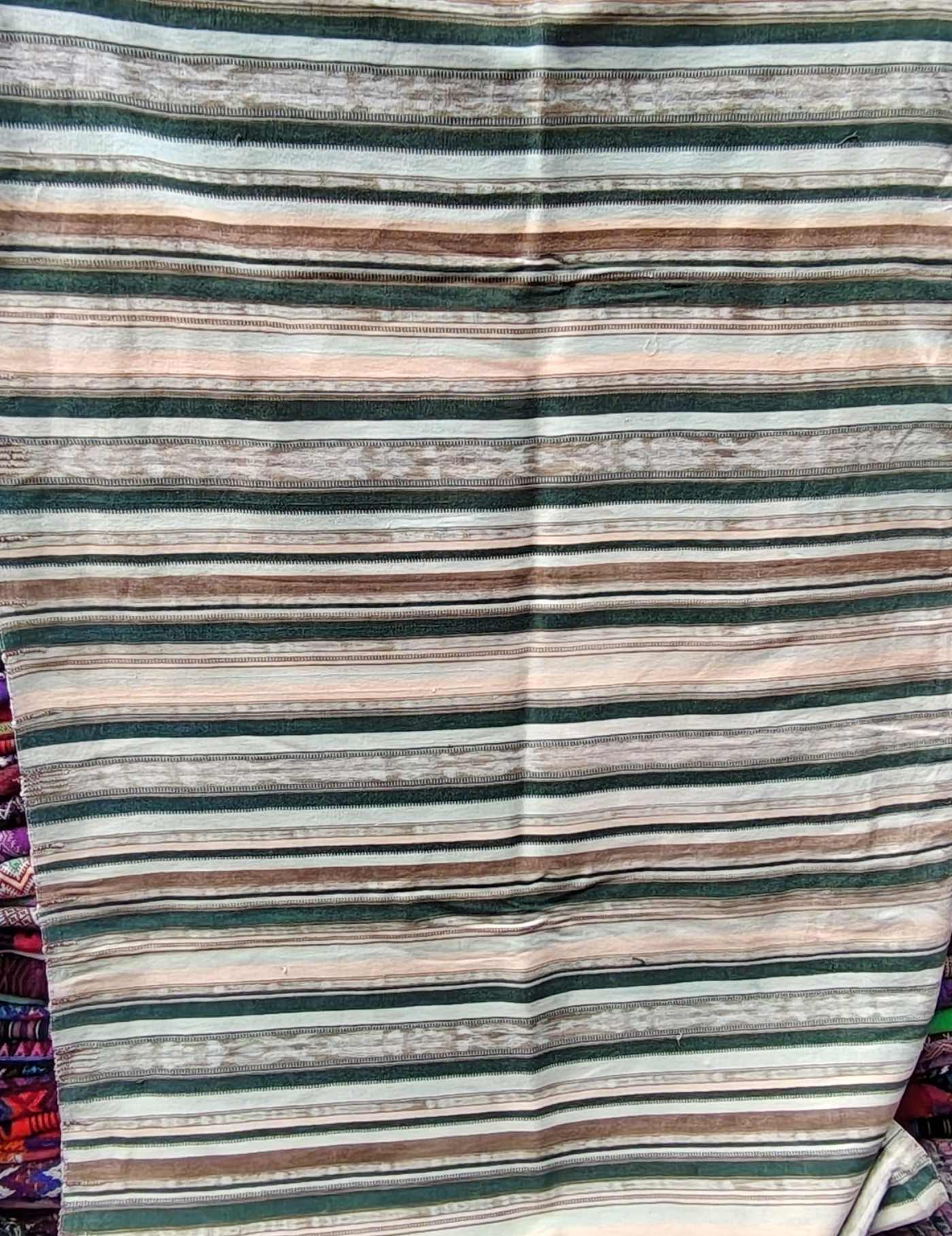 Pale Blue and Brown Totonicapán Corte #8-422