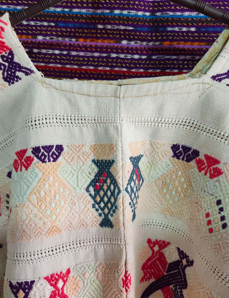 Cream color Sacatepéquez Huipil #8-460
