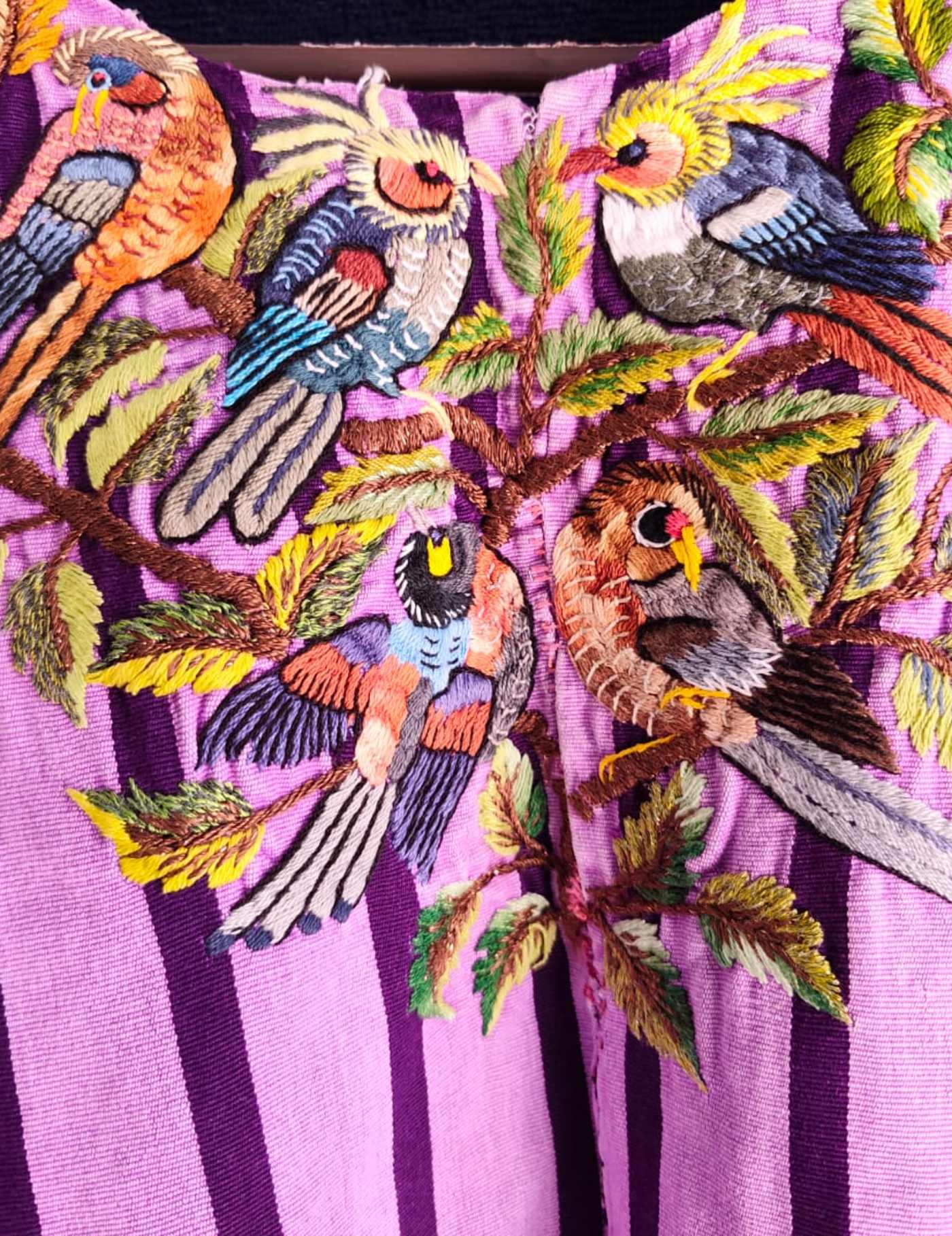 Lilac Santiago Huipil #8-470