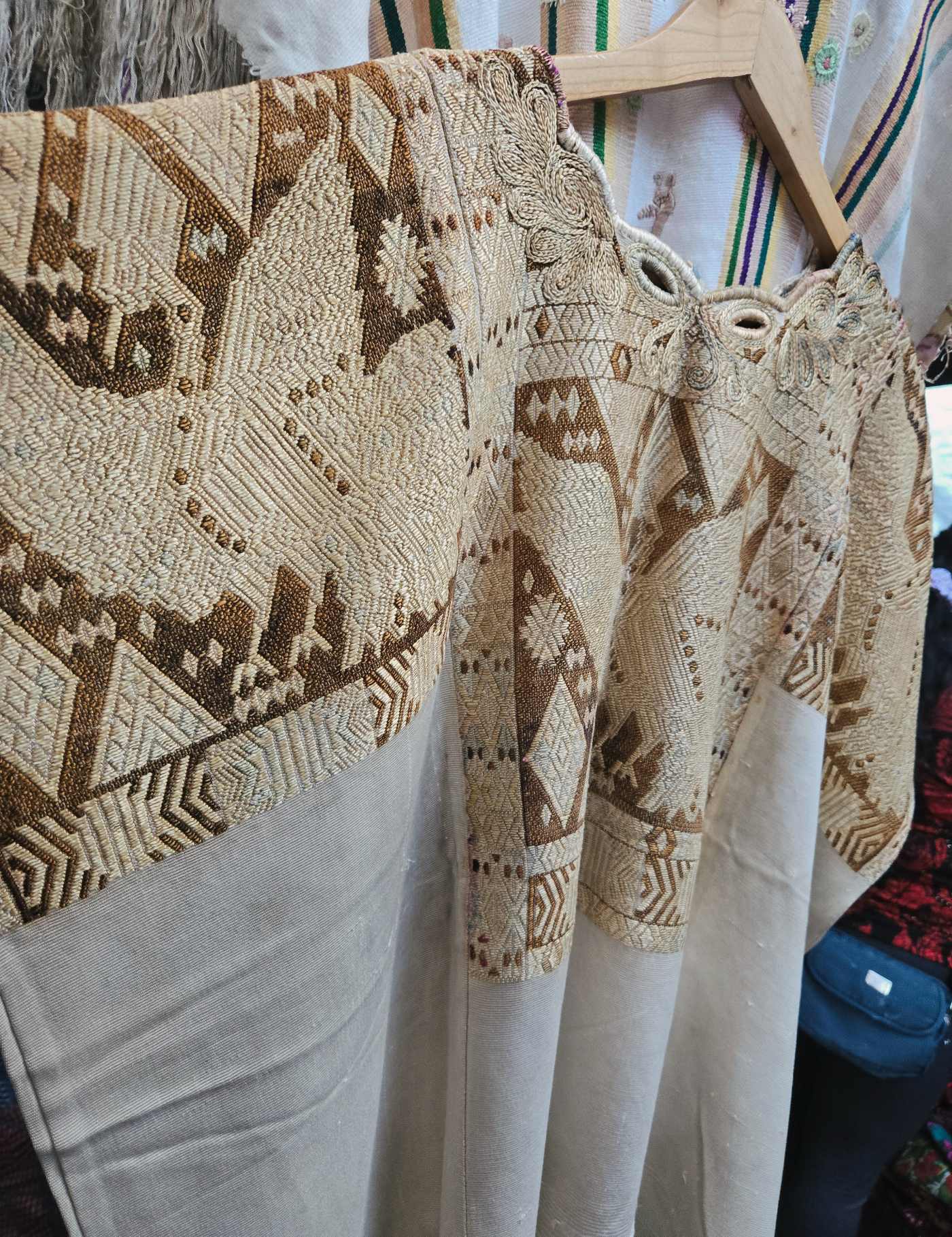 Silk Dragons 75 years old Chichicastenango Huipil #8-478