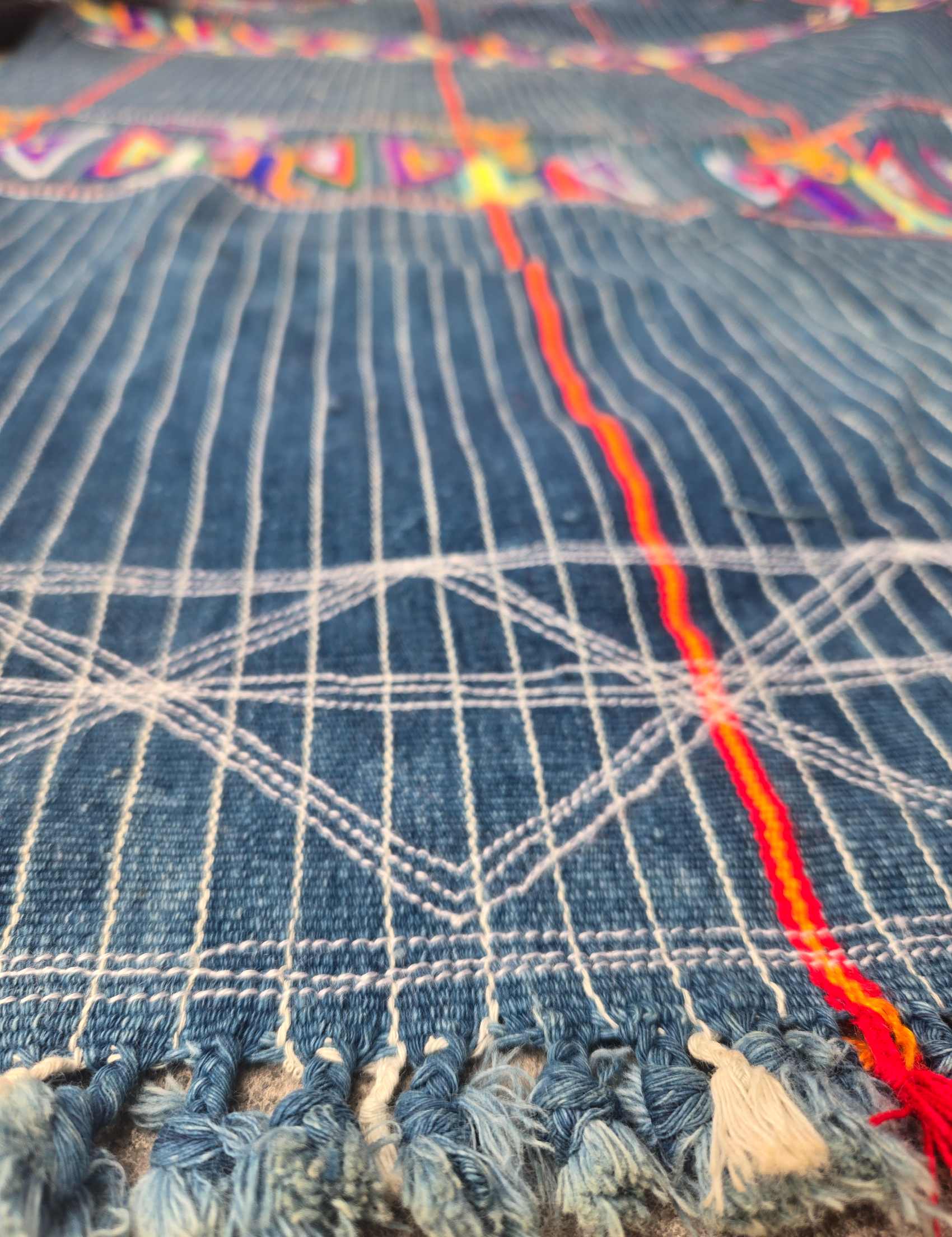 60 years old Indigo Chajul Tzute #8-505