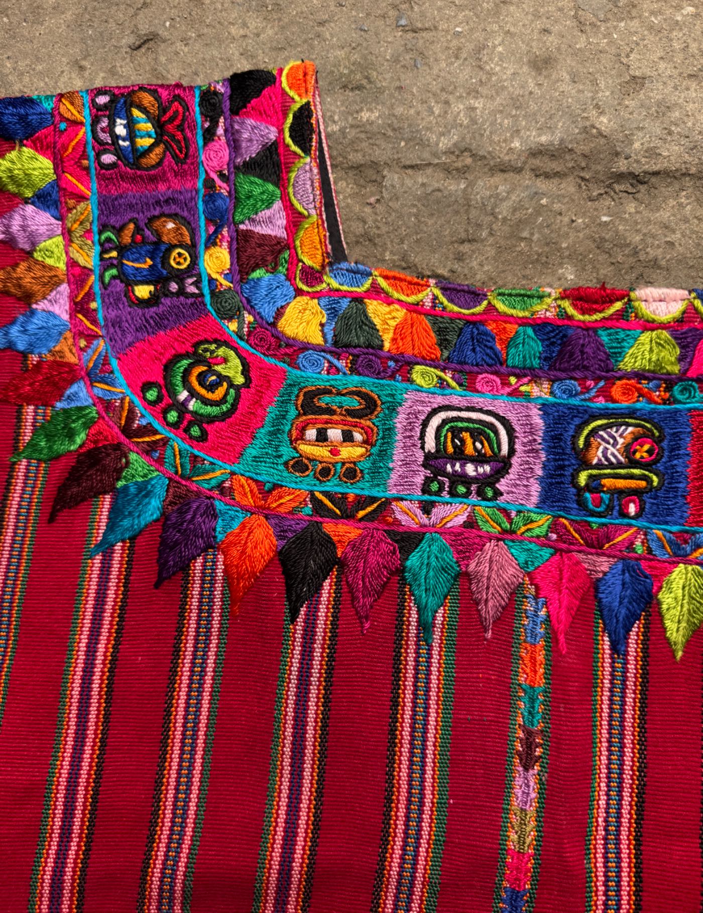 Mayan Calendar Patzún Huipil #8-531