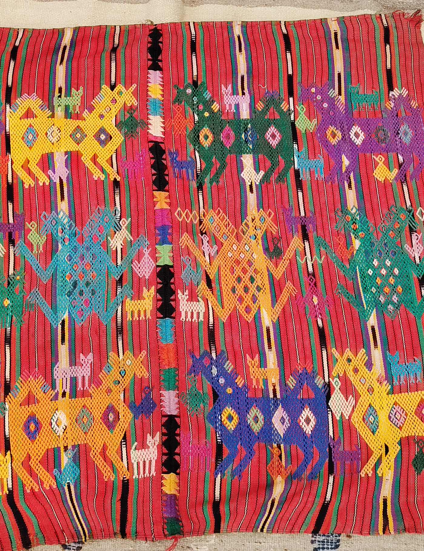 Horses and Dragons Chichicastenango Tzute #9-16