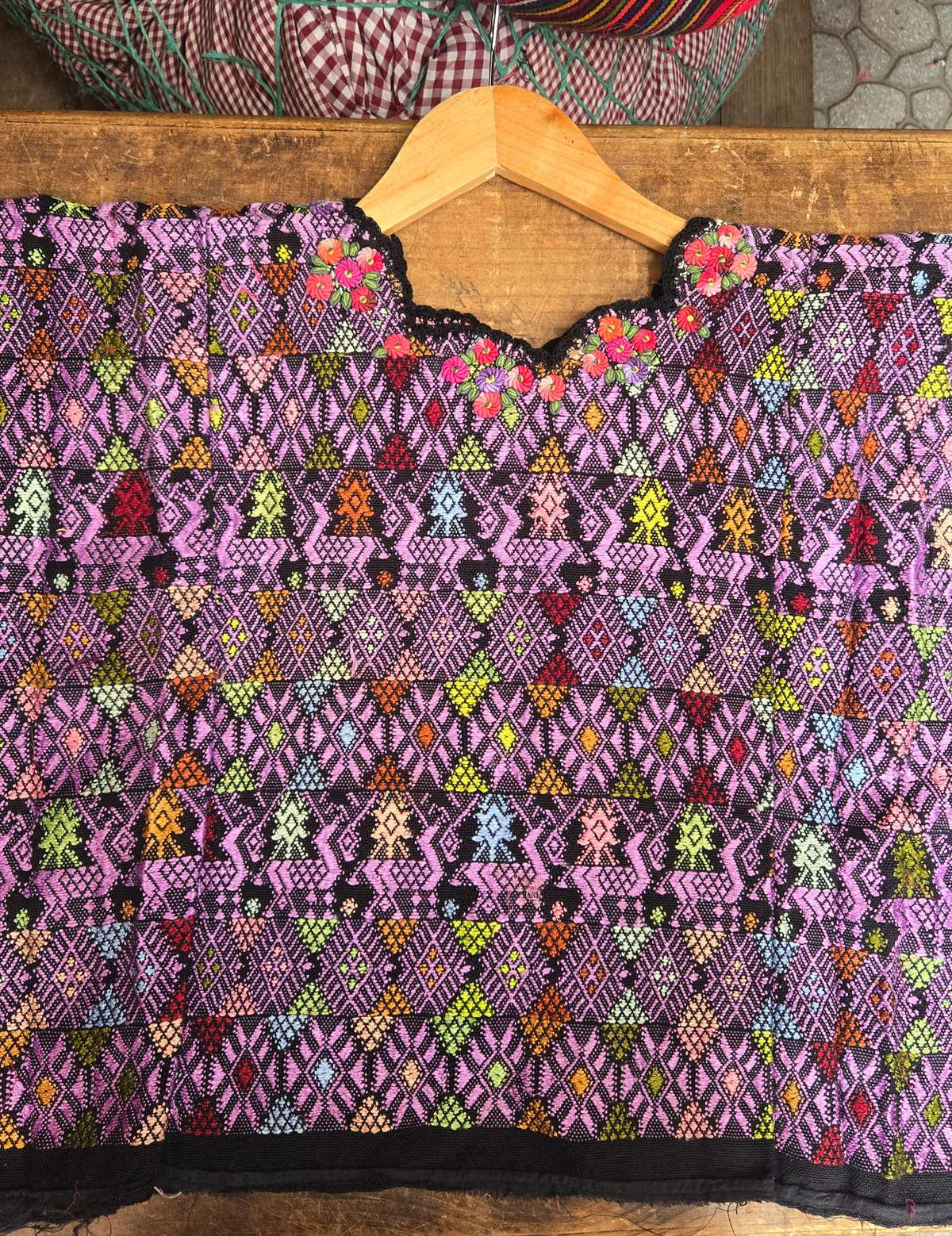 Lilac Cobán Huipil #9-35