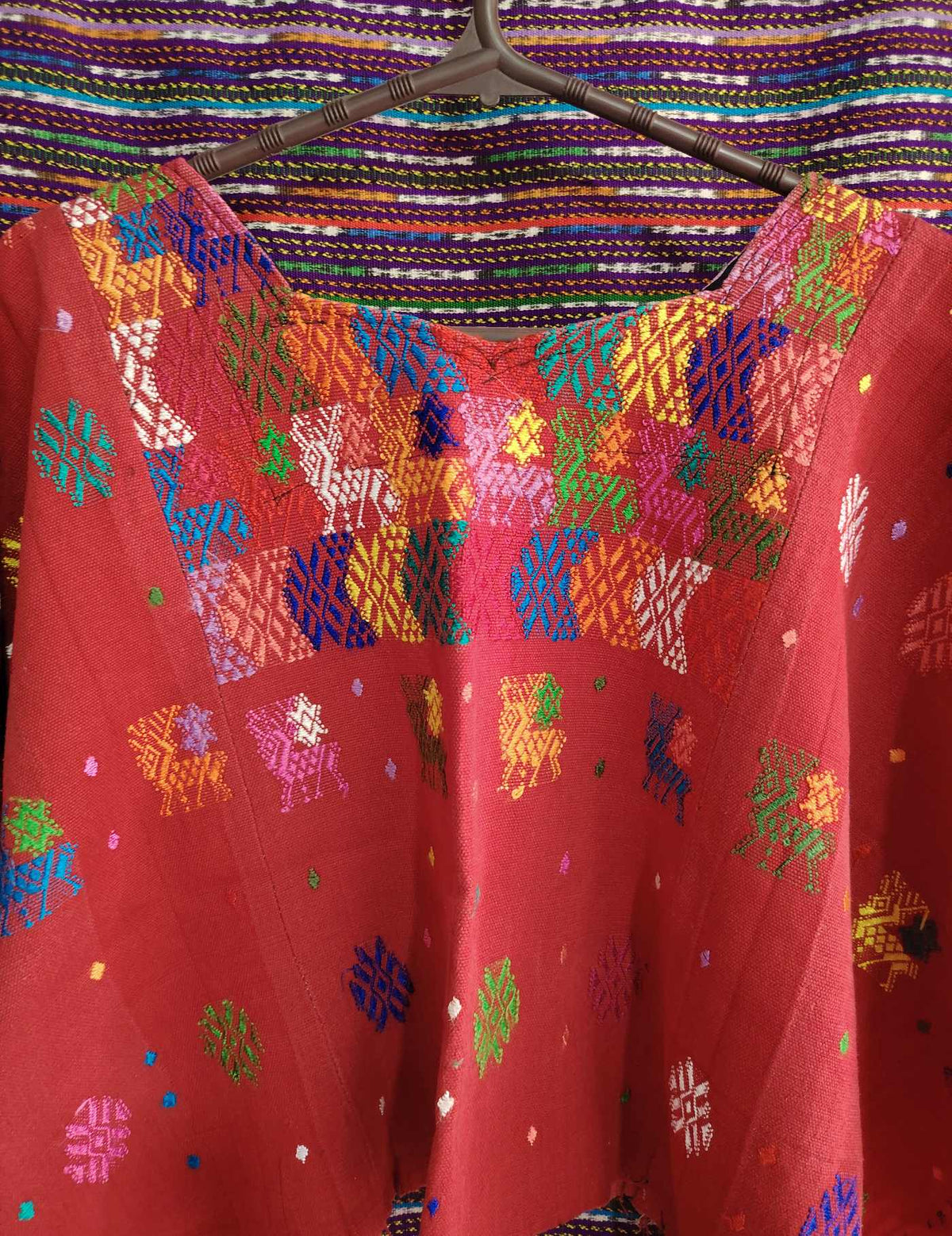 Red Deer Cobán Huipil #9-56