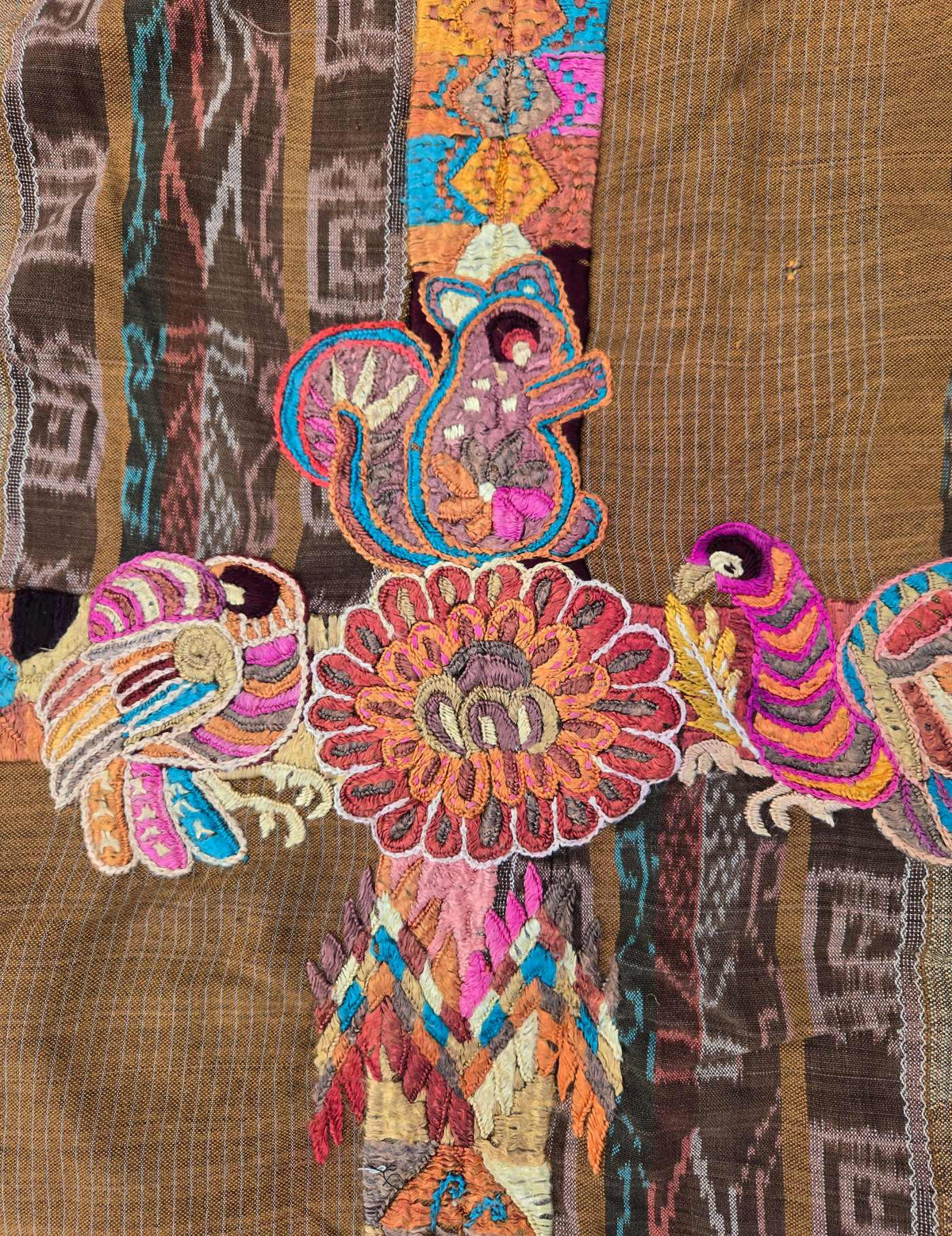 Silk Embroidered Randa Chichicastenango Corte #9-59