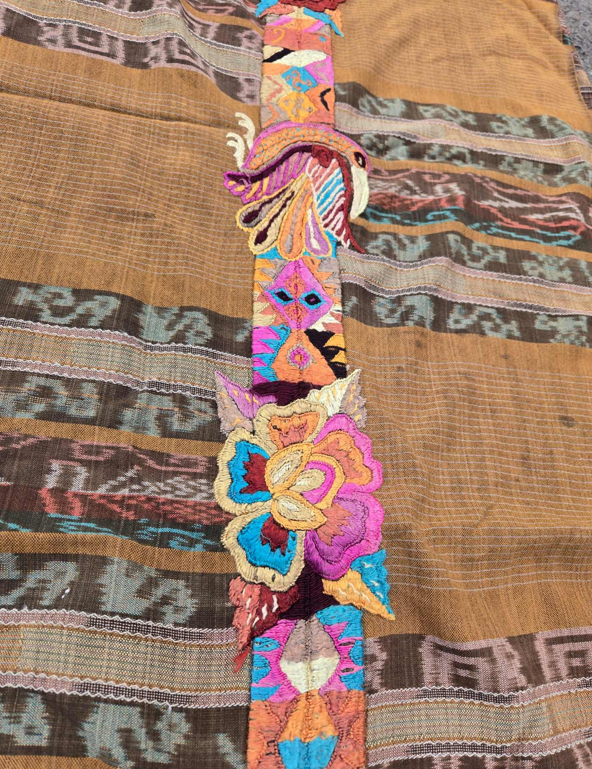 Silk Embroidered Randa Chichicastenango Corte #9-59