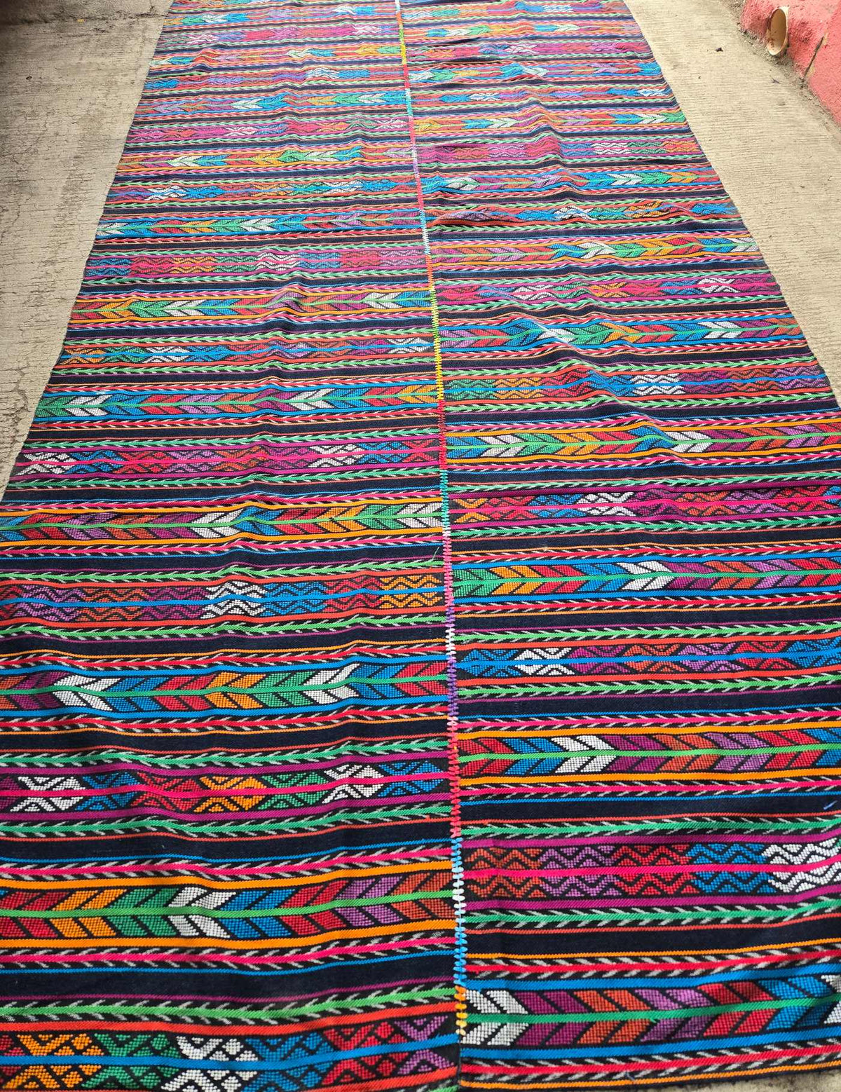 Brightly Coloured Zunil Corte #9-60