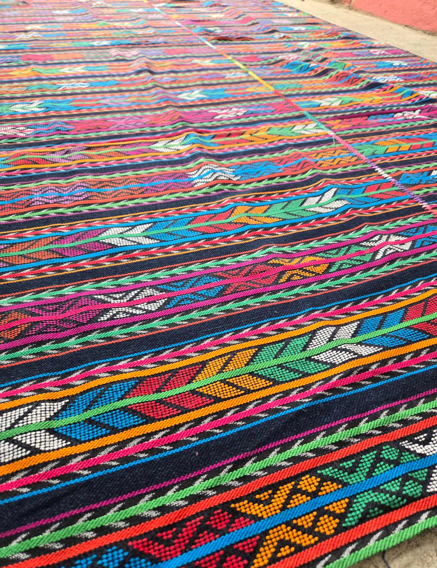 Brightly Coloured Zunil Corte #9-60