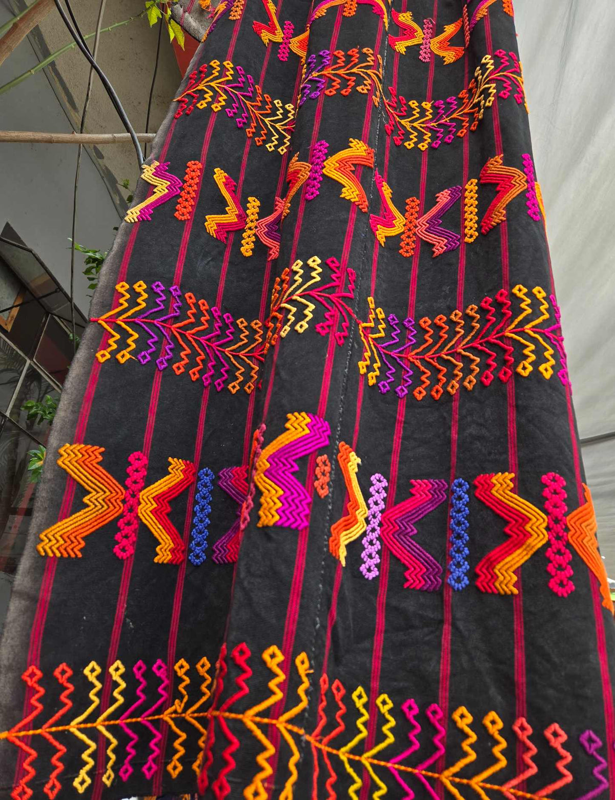Colourful on Black Colotenango Corte #9-64