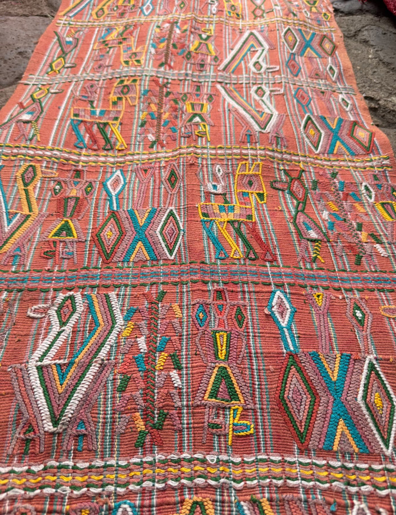 Terracotta Nebaj Tzute #9-116