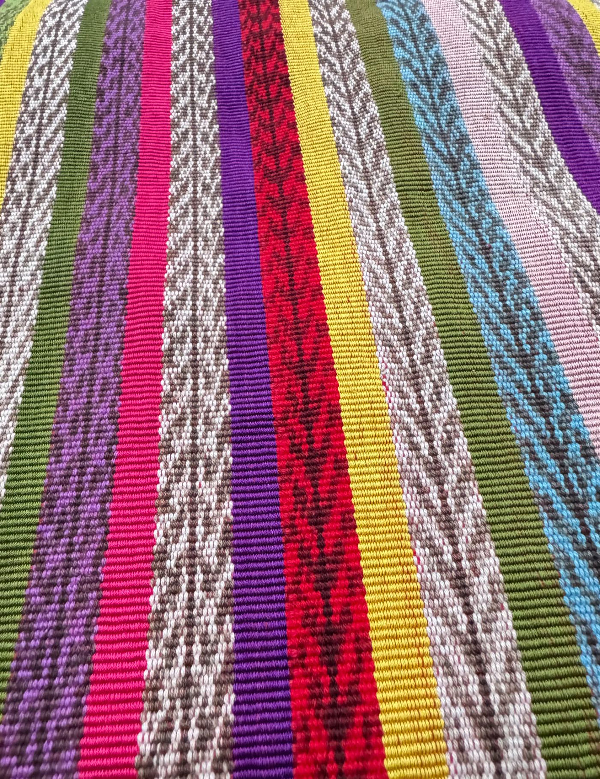Multicolored San Cristóbal Totonicapán Tzute #9-121