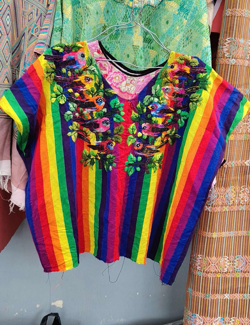 Multicolored Santiago Huipil #9-127