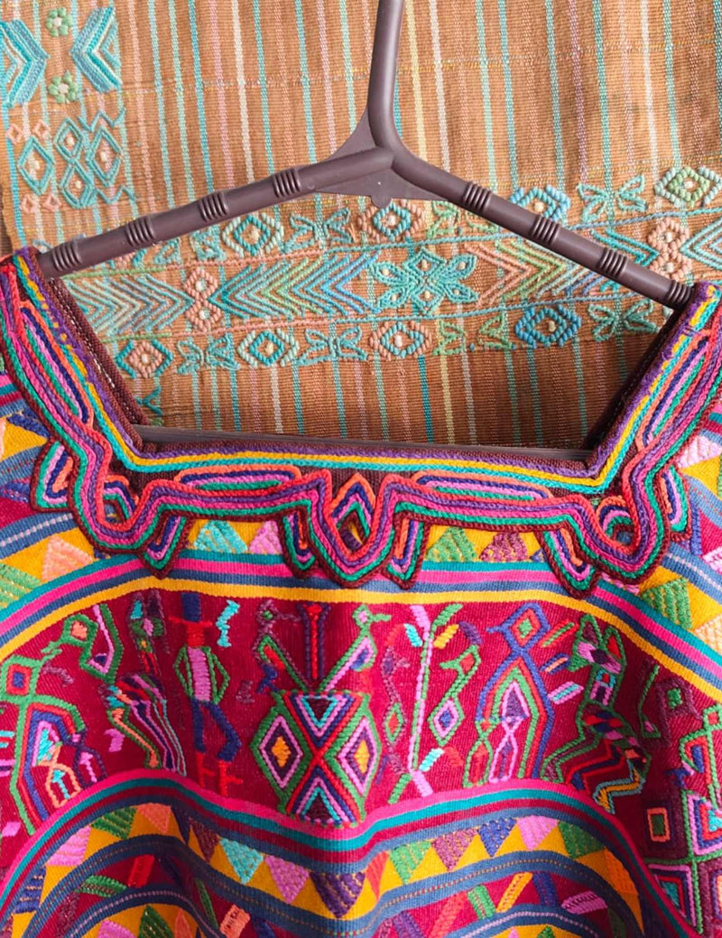Colourful Nebaj Huipil #9-282