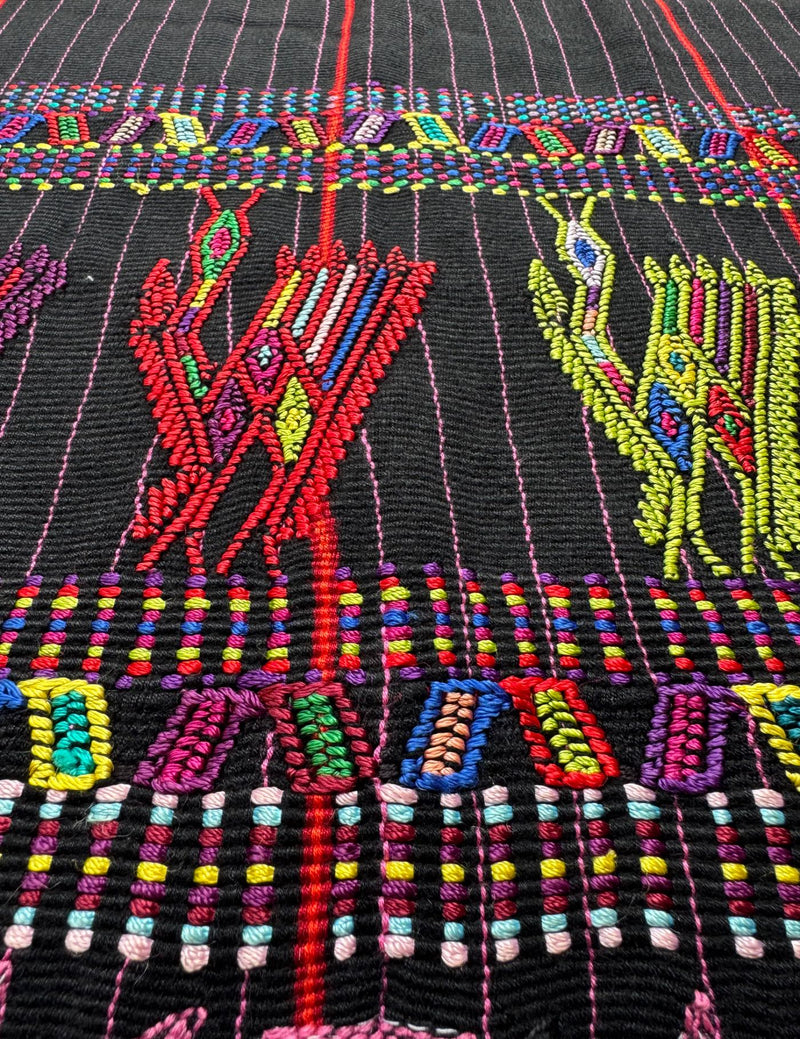 Black Striped Chajul Tzute #9-329
