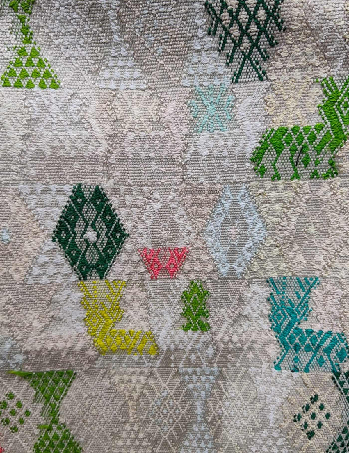 Pale Grey Cobán Huipil #9-393