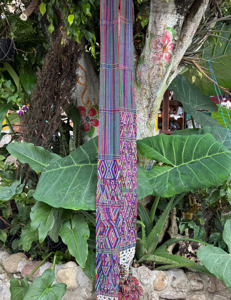 Red and Purple Nebaj Tocoyal #9-401
