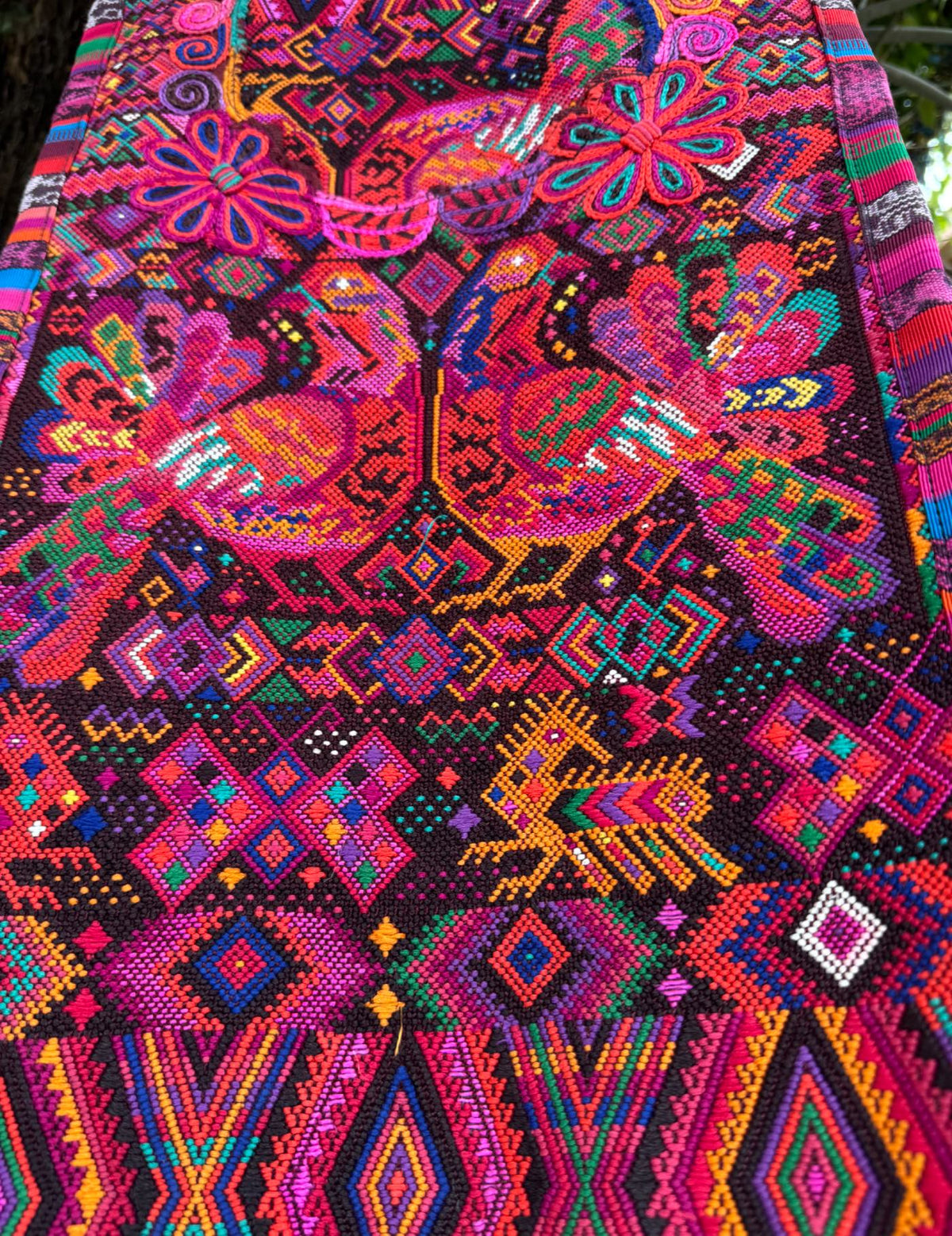 Pink Peacock Chichicastenango Tzute #9-404