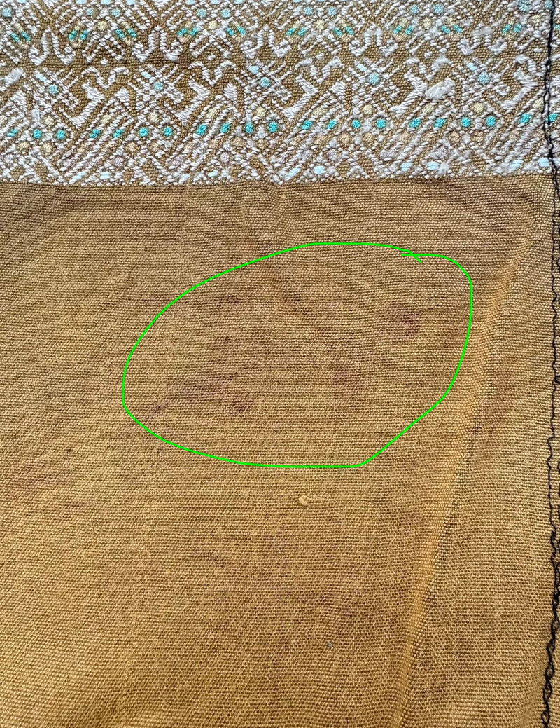 Ochre Nahualá Huipil #9-406