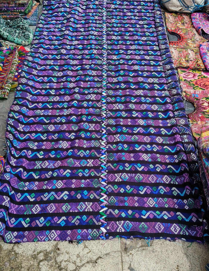 Purple and Blue Zunil Corte #9-432
