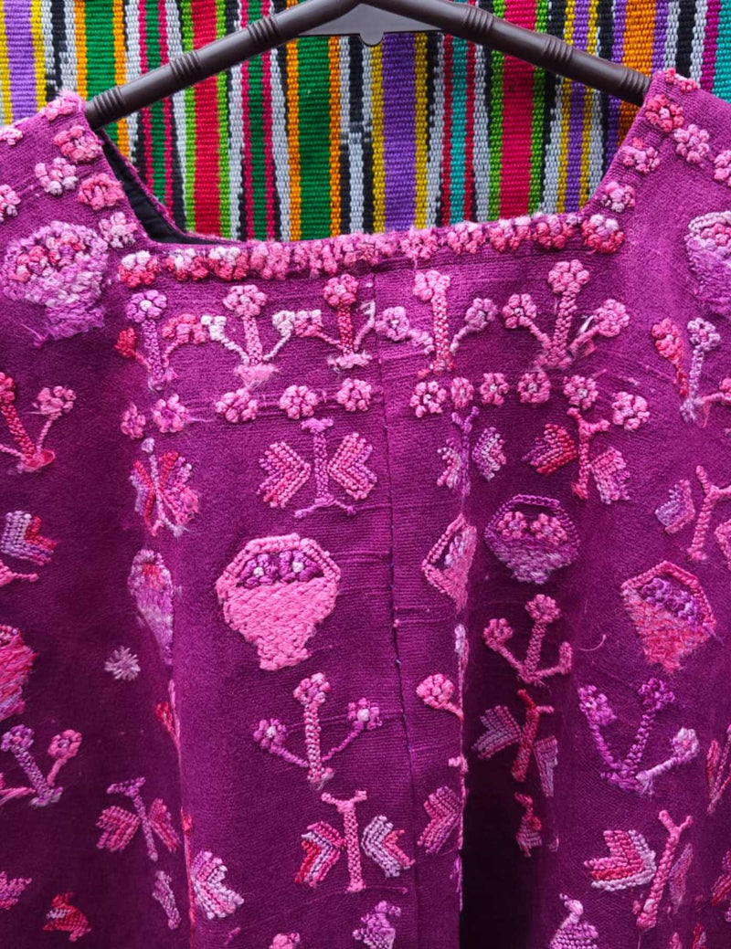 Fuchsia Santa Catarina Palopó Huipil #9-442