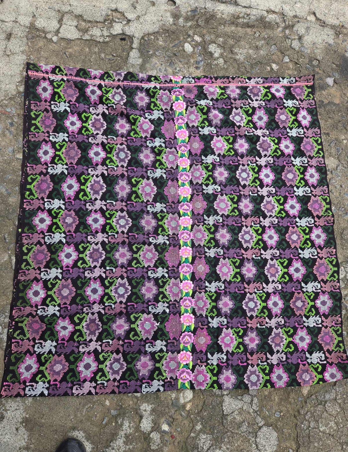 Black and Lilac Zunil Corte #9-449