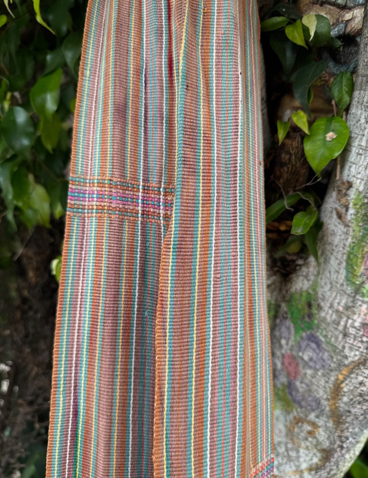 Peach striped Nebaj Tocoyal #9-491