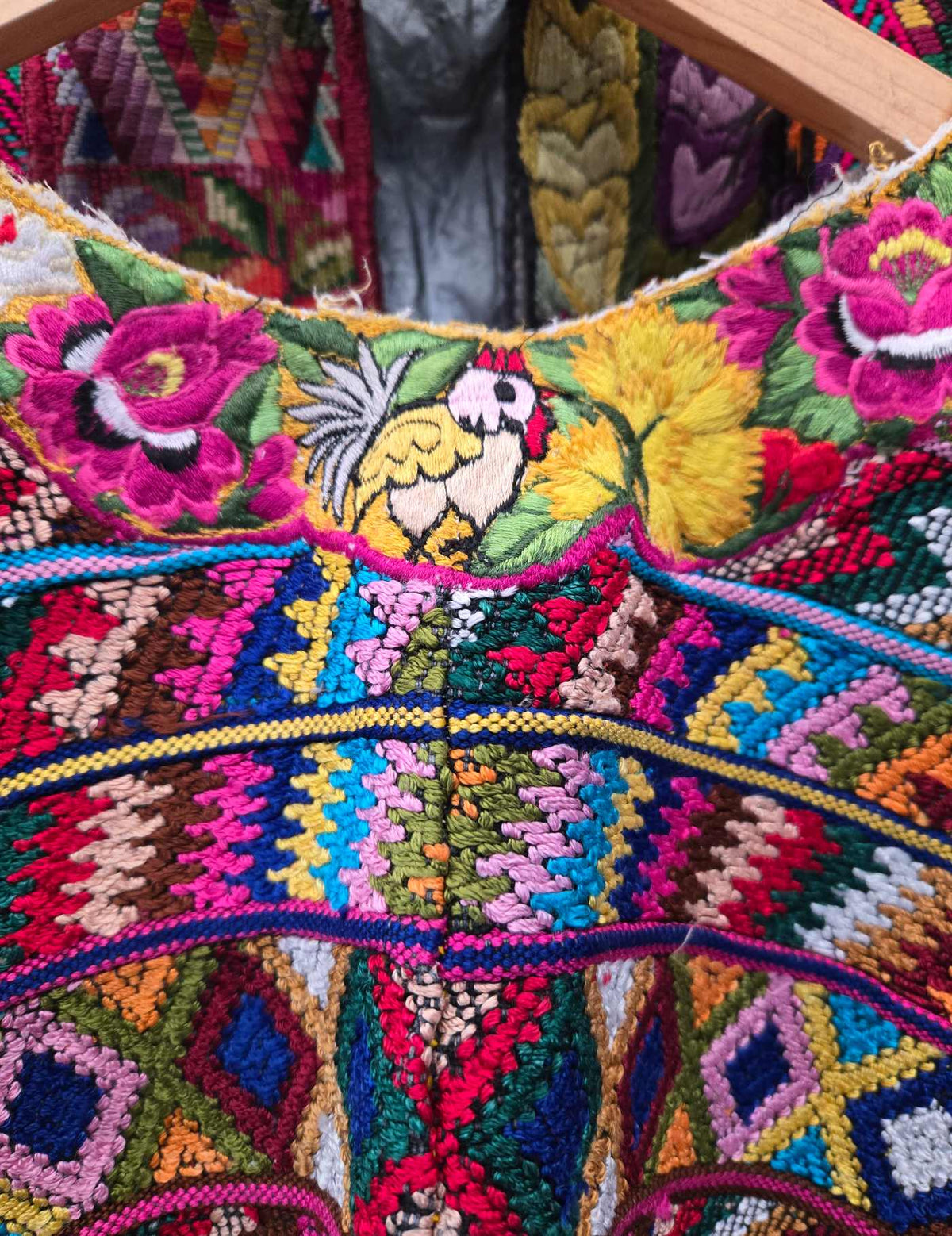 Multi Coloured Totonicapán Huipil #9-500