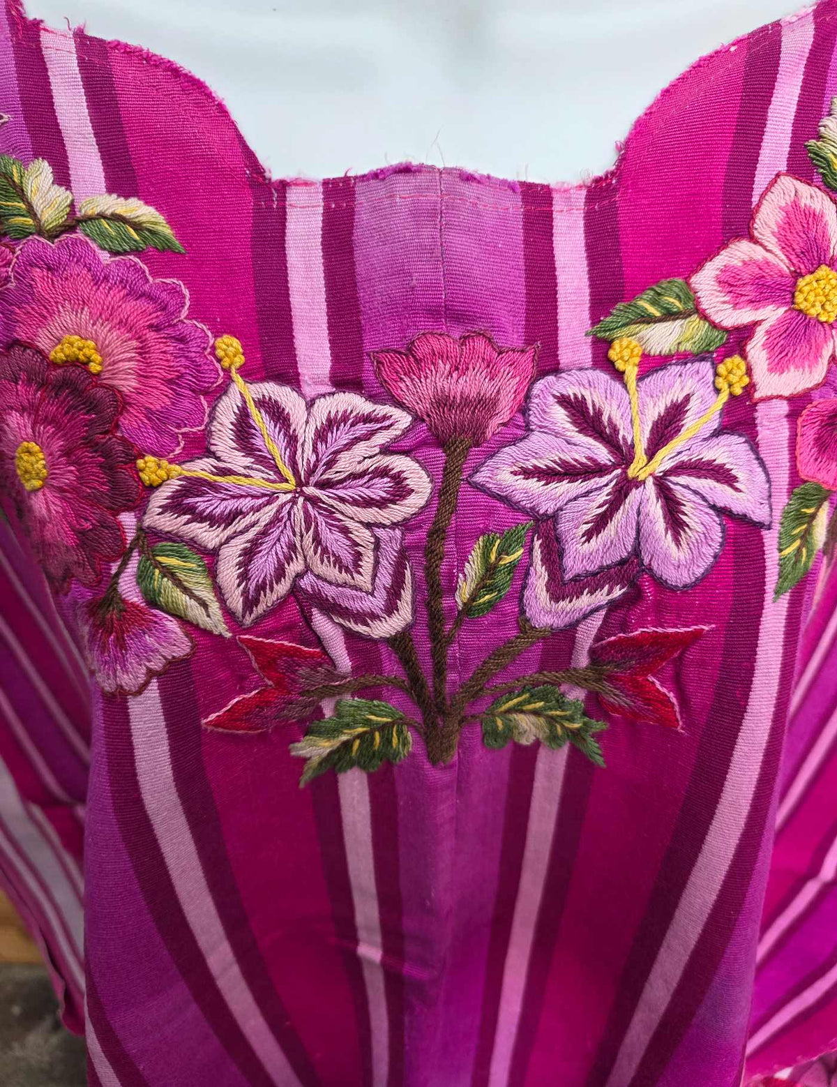 Pink and Fuchsia Santiago Huipil #9-511