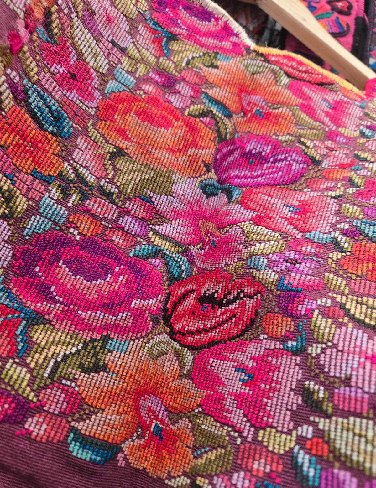50 year old Floral Chichicastenango Huipil #10-68