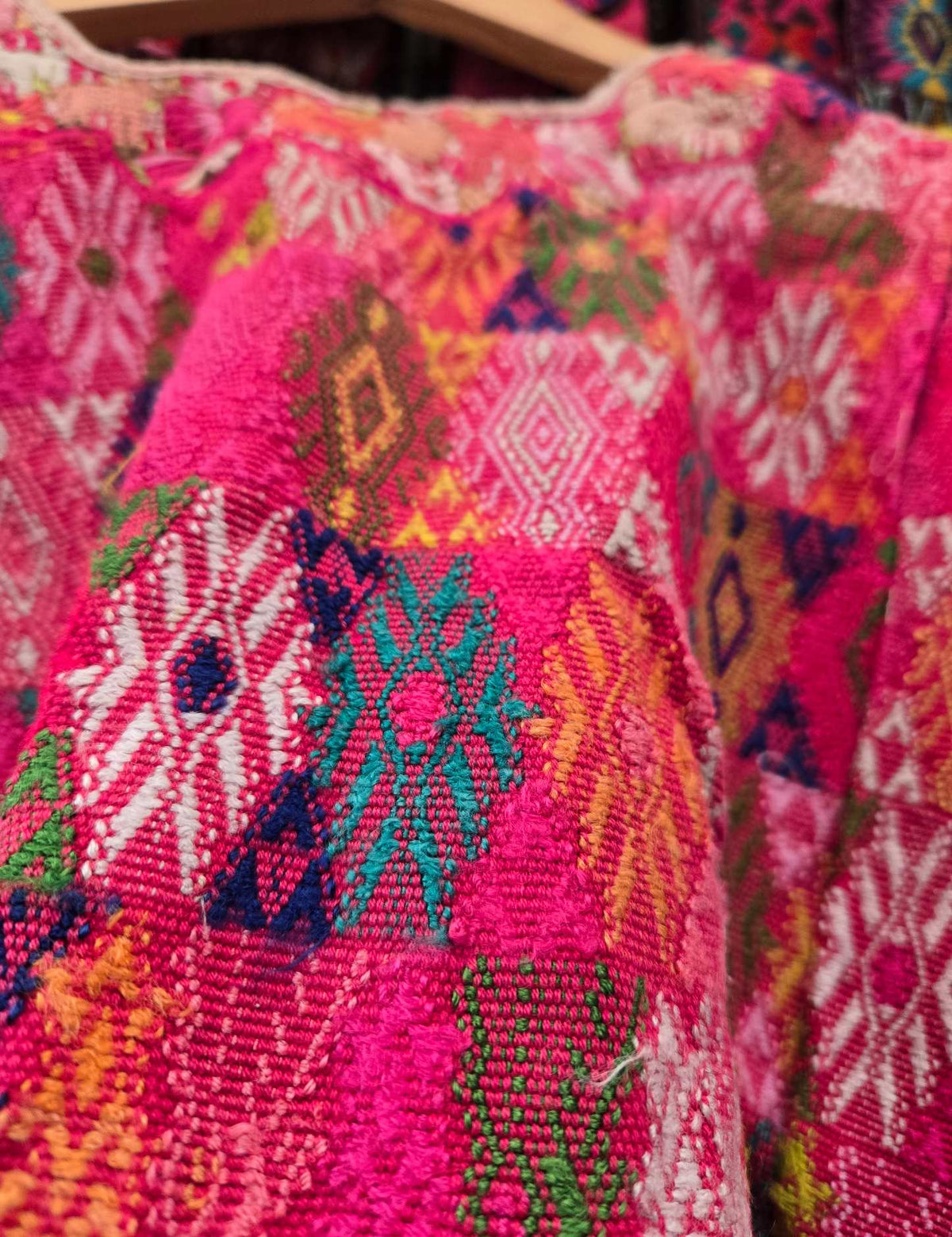 Hot Pink Cobán Huipil #10-79