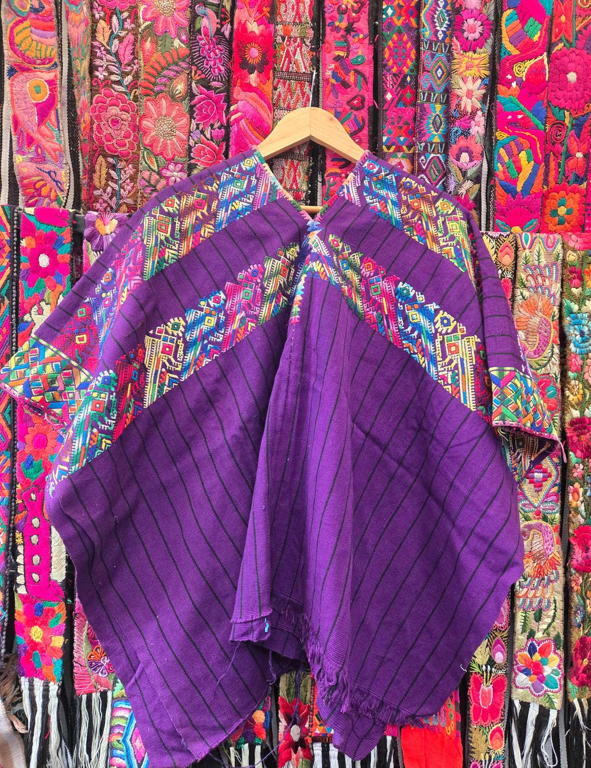 Purple Chile Verde Huipil #10-81