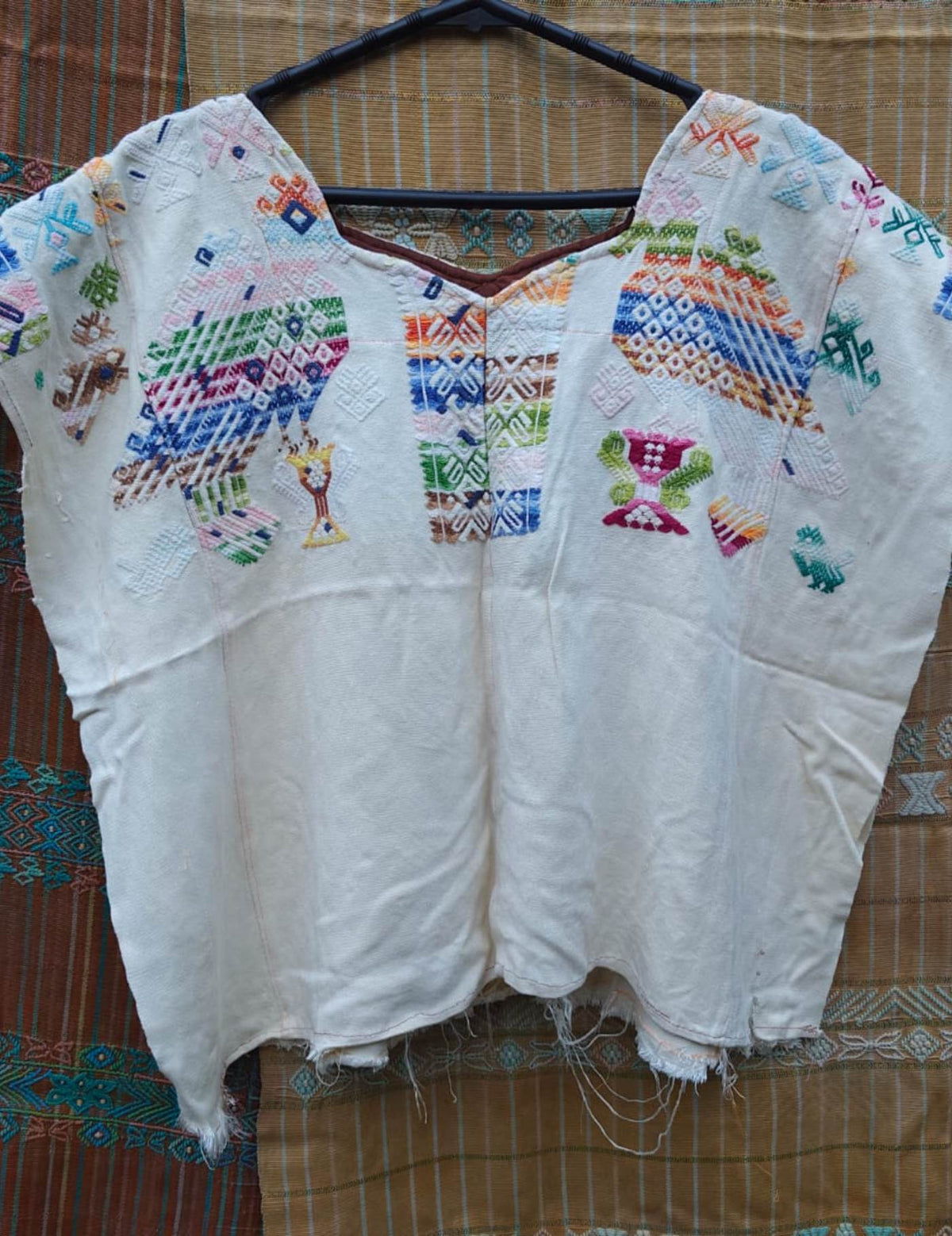 Ivory Nahualá Huipil #10-86