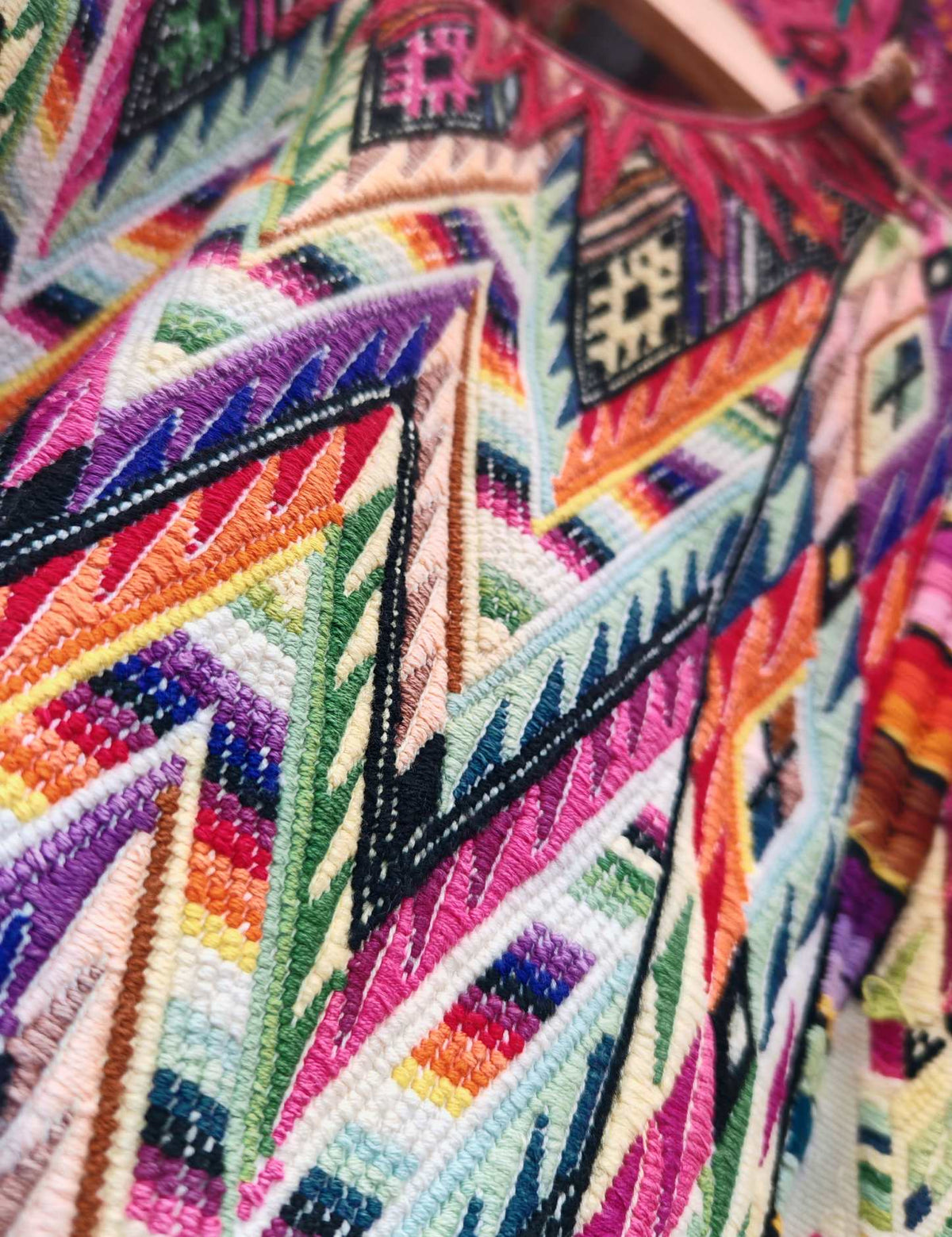 Colourful Geometrics Chichicastenango Huipil #10-108