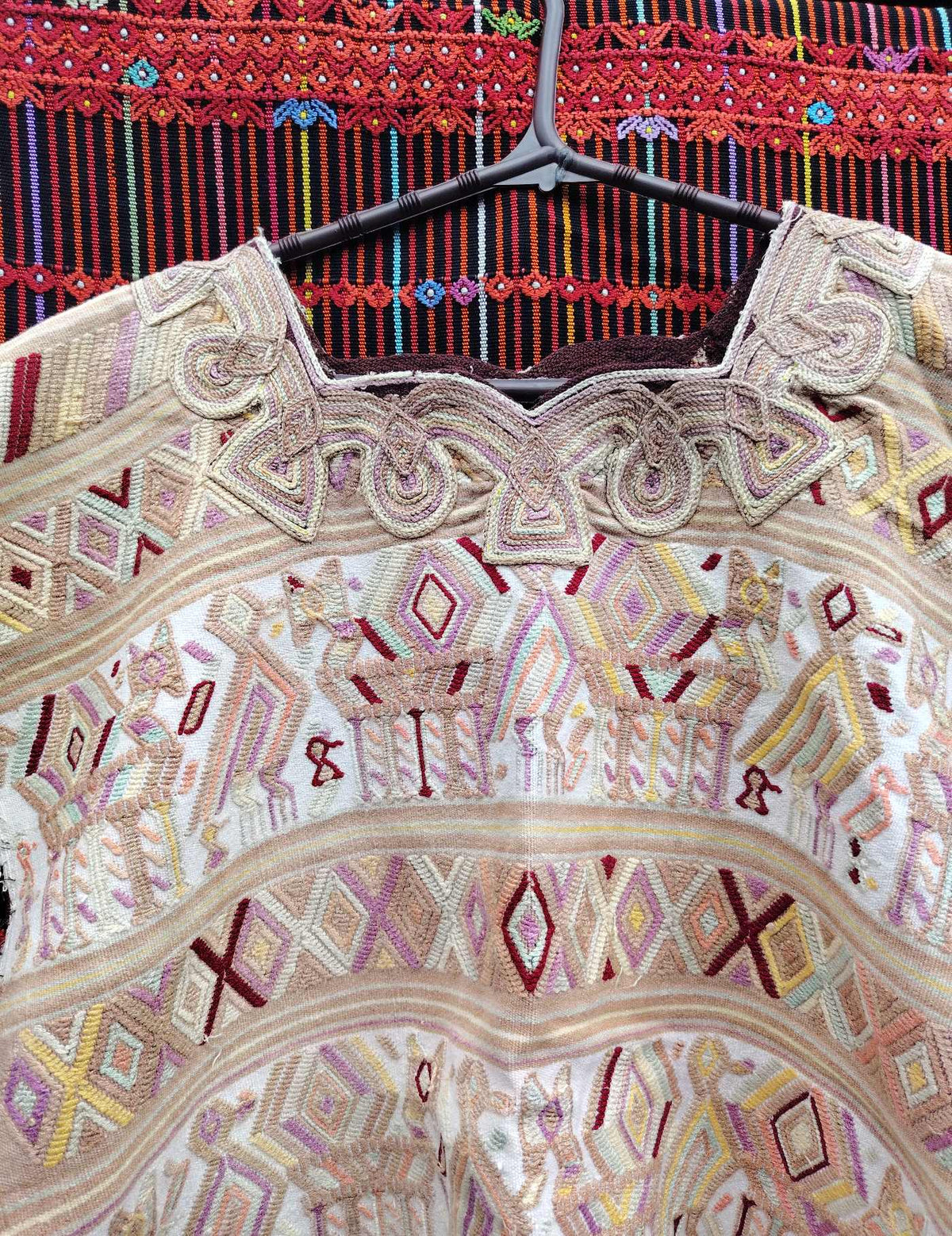 Beige Nebaj Huipil #10-170