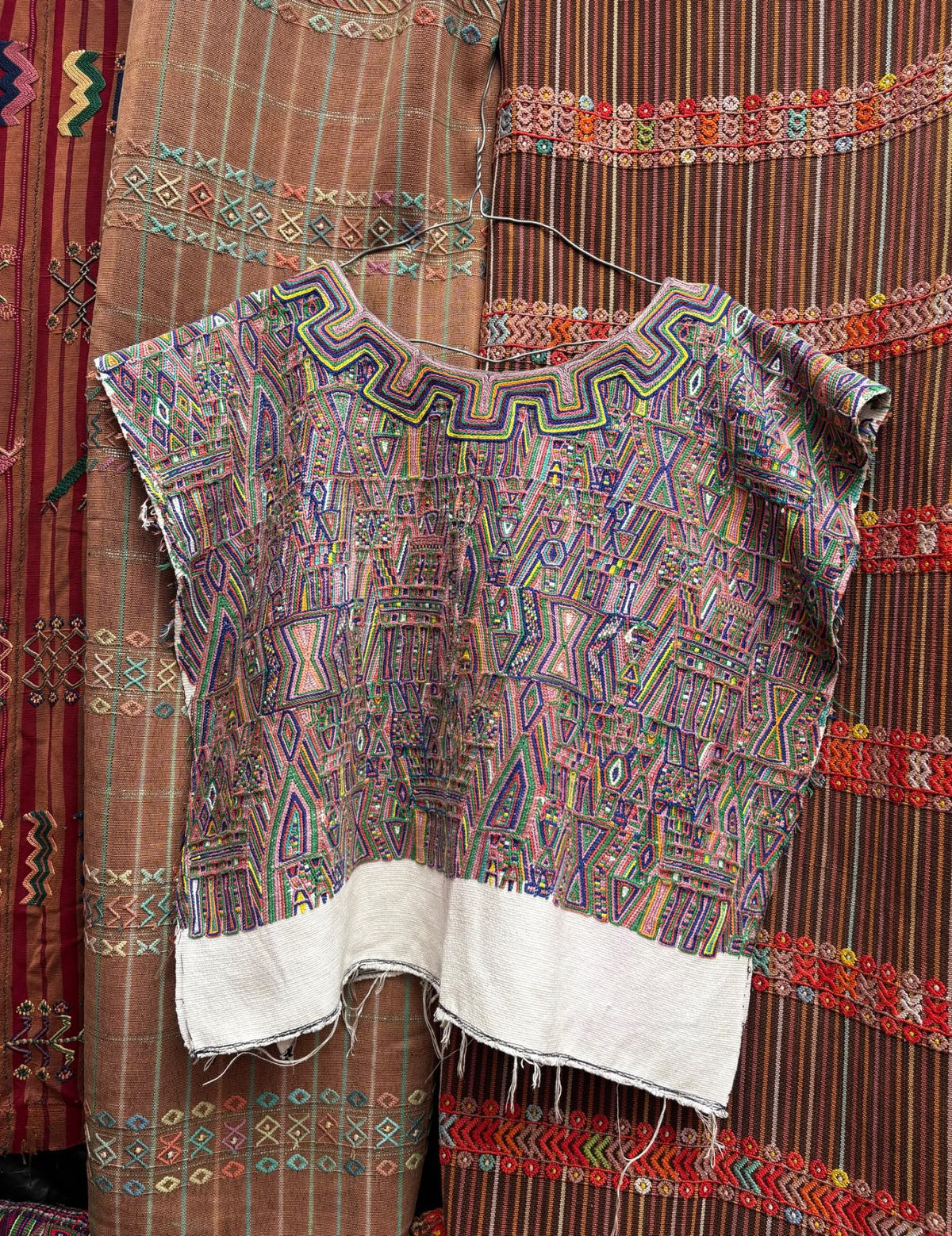 Colourful Berry Nebaj Huipil #10-175