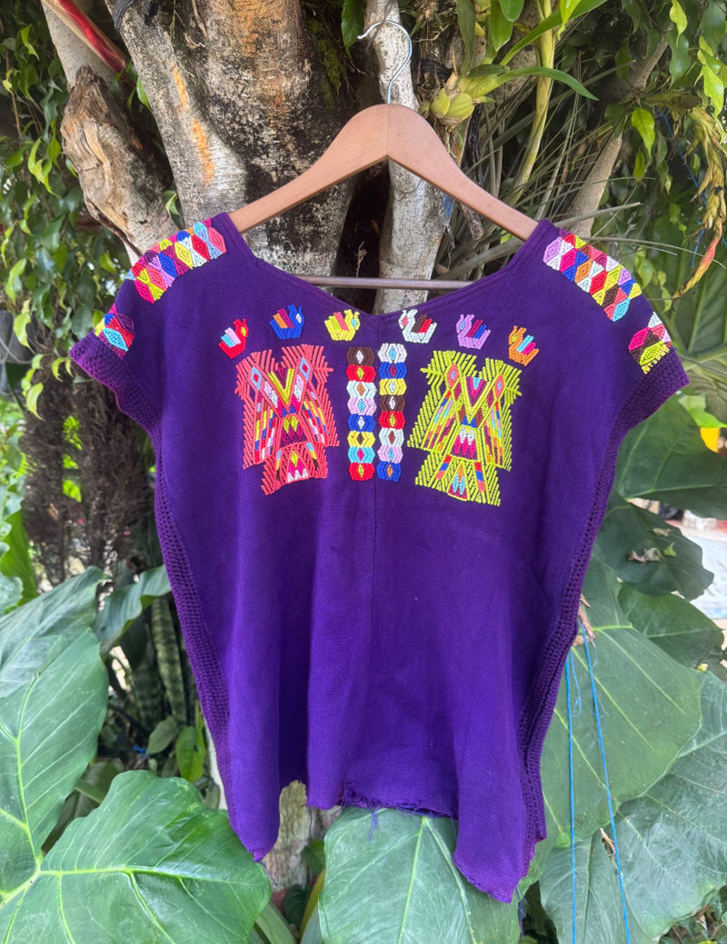 Purple Chajul Huipil #10-249